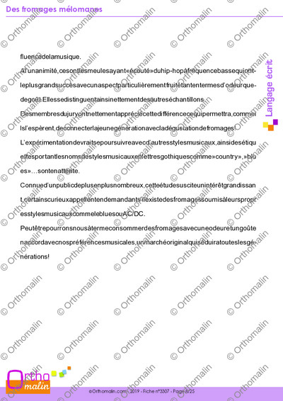 Page 8 de la fiche