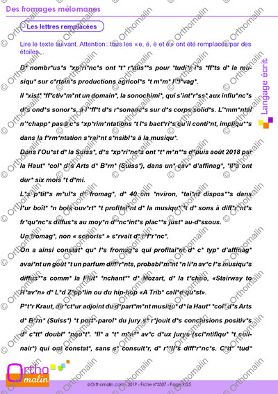 Page 9 de la fiche