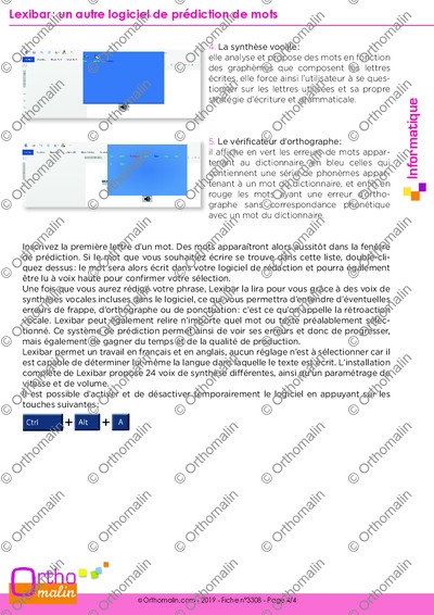 Page 4 de la fiche