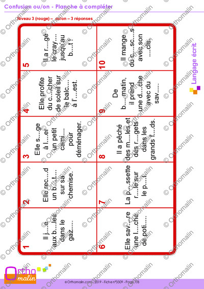 Page 7 de la fiche