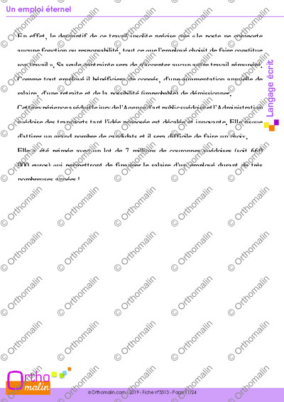 Page 11 de la fiche