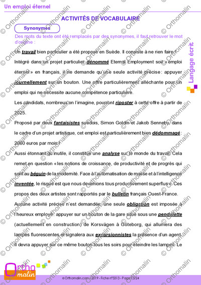 Page 15 de la fiche