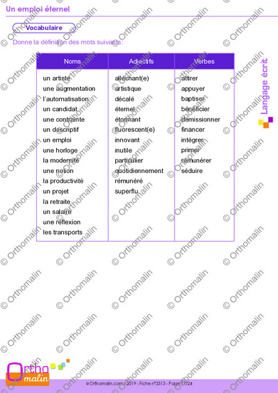 Page 17 de la fiche