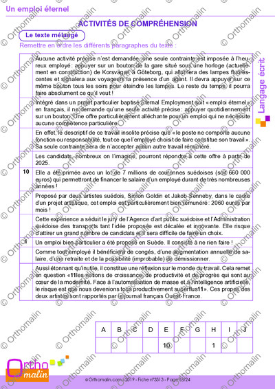 Page 18 de la fiche