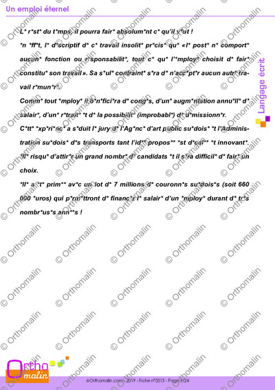 Page 9 de la fiche