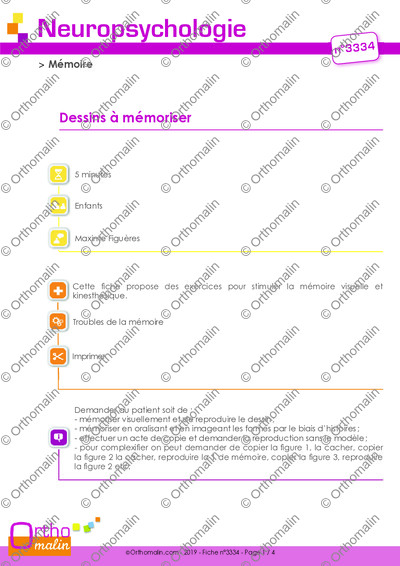 Page 1 de la fiche