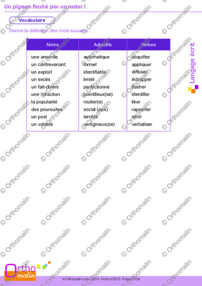 Page 17 de la fiche