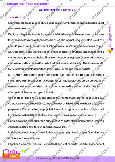 Page 6 de la fiche