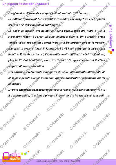 Page 9 de la fiche