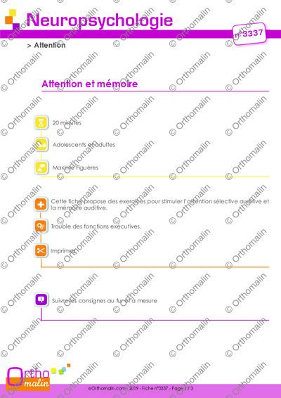 Page 1 de la fiche