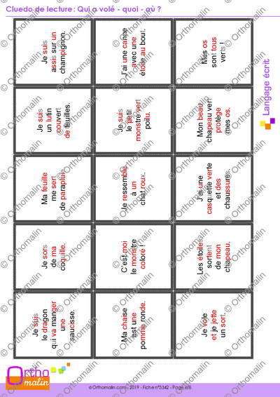 Page 6 de la fiche