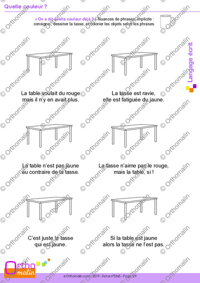 Page 5 de la fiche