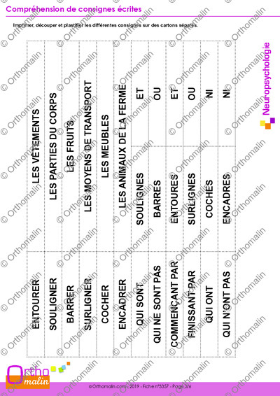 Page 3 de la fiche