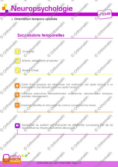 Page 1 de la fiche