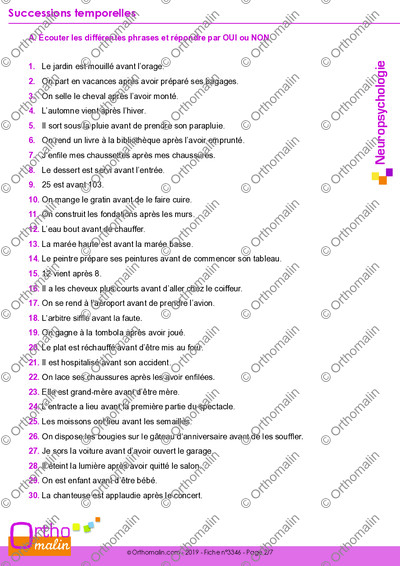 Page 2 de la fiche