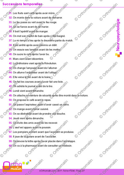 Page 3 de la fiche