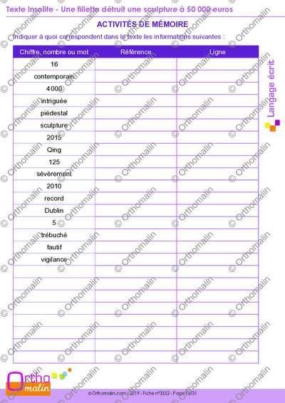 Page 16 de la fiche