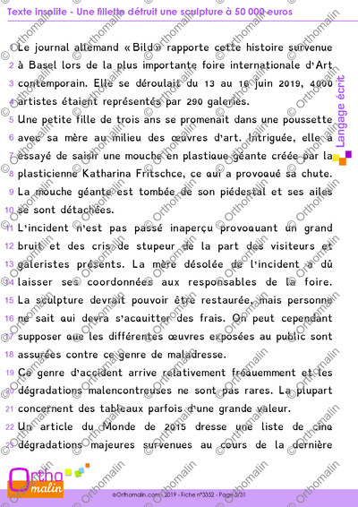 Page 5 de la fiche