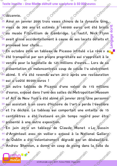 Page 6 de la fiche