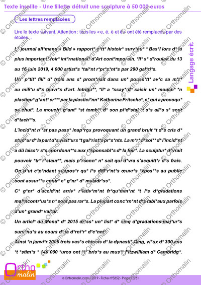 Page 10 de la fiche