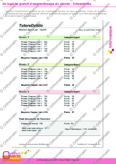 Page 4 de la fiche