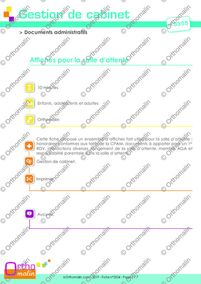Page 1 de la fiche
