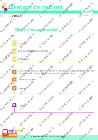 Page 1 de la fiche