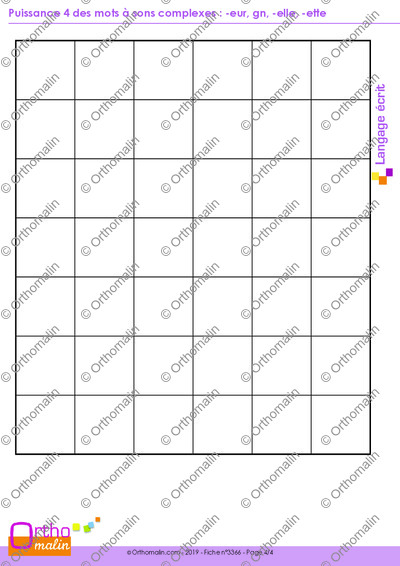 Page 4 de la fiche