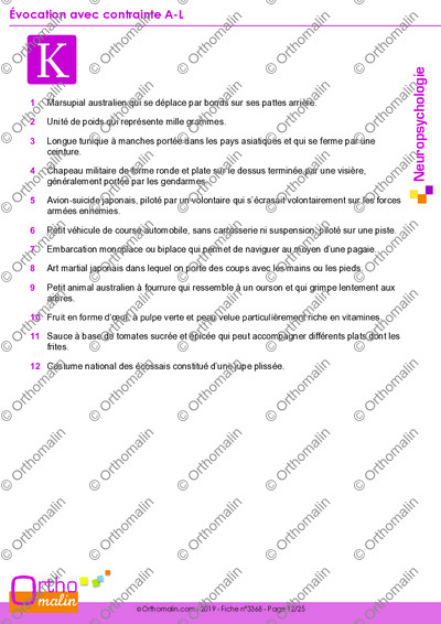 Page 12 de la fiche