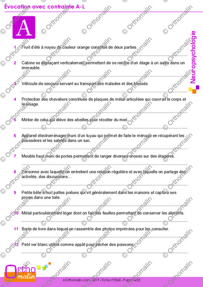 Page 14 de la fiche