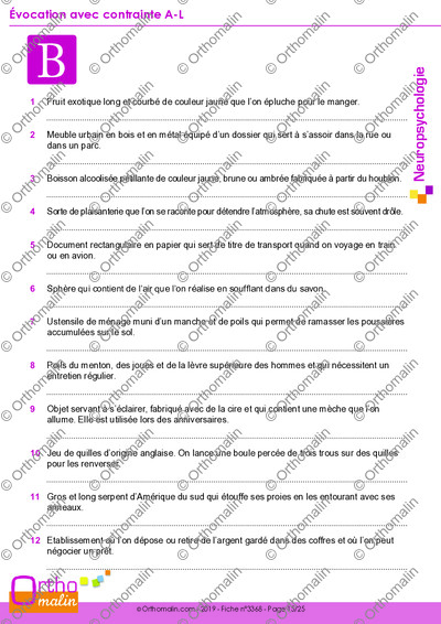 Page 15 de la fiche