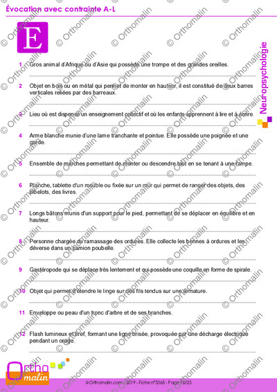 Page 18 de la fiche