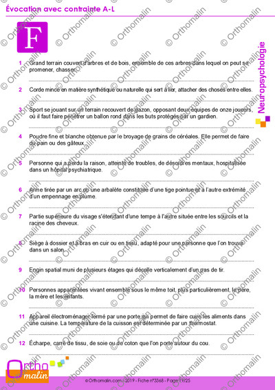 Page 19 de la fiche