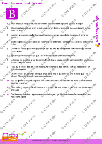 Page 3 de la fiche