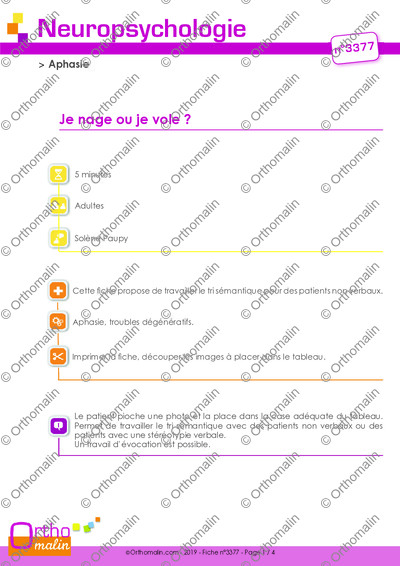 Page 1 de la fiche