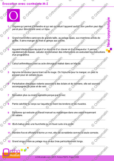 Page 15 de la fiche