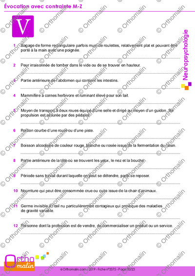 Page 20 de la fiche