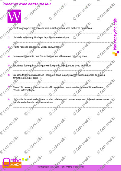 Page 21 de la fiche
