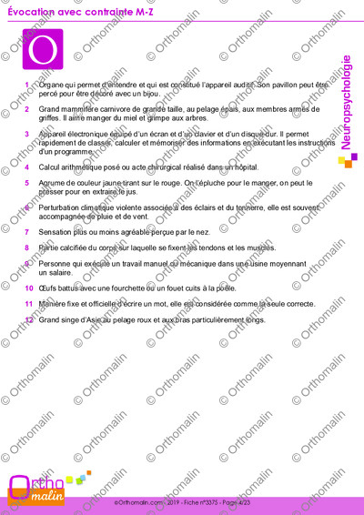 Page 4 de la fiche