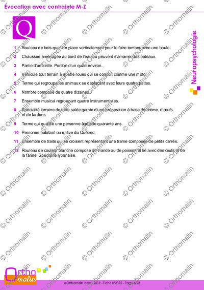 Page 6 de la fiche