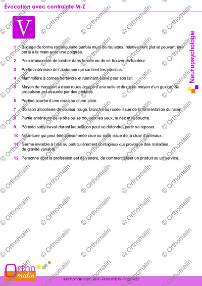 Page 9 de la fiche