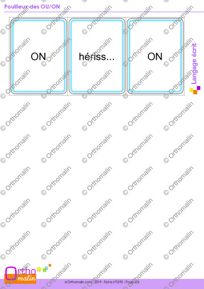 Page 6 de la fiche