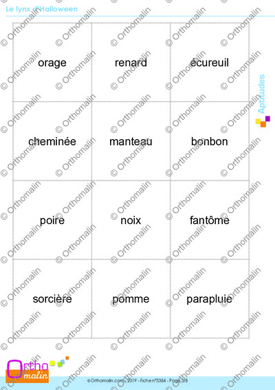 Page 3 de la fiche