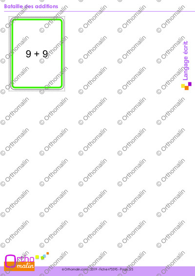 Page 5 de la fiche