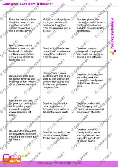Page 3 de la fiche