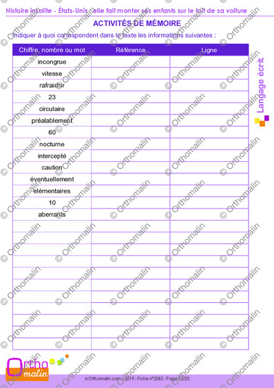 Page 12 de la fiche