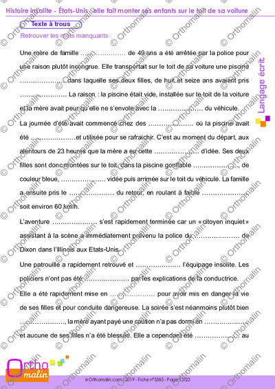 Page 13 de la fiche