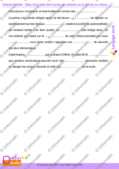 Page 14 de la fiche