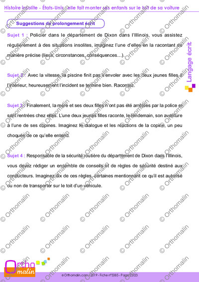 Page 23 de la fiche