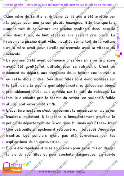 Page 4 de la fiche
